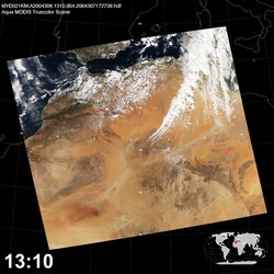 Level 1B Image at: 1310 UTC