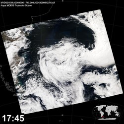 Level 1B Image at: 1745 UTC