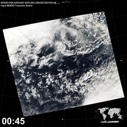 Level 1B Image at: 0045 UTC