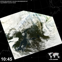 Level 1B Image at: 1045 UTC