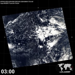 Level 1B Image at: 0300 UTC