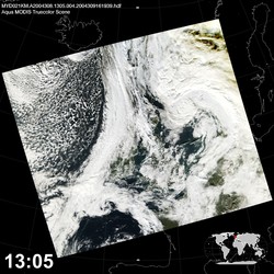 Level 1B Image at: 1305 UTC