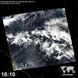 Level 1B Image at: 1610 UTC