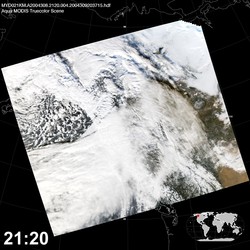 Level 1B Image at: 2120 UTC