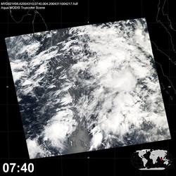 Level 1B Image at: 0740 UTC