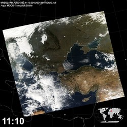 Level 1B Image at: 1110 UTC