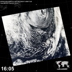 Level 1B Image at: 1605 UTC