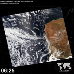 Level 1B Image at: 0625 UTC