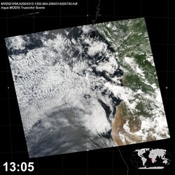 Level 1B Image at: 1305 UTC