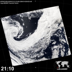 Level 1B Image at: 2110 UTC