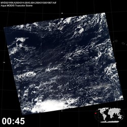 Level 1B Image at: 0045 UTC