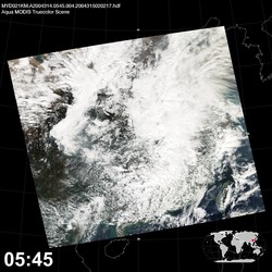 Level 1B Image at: 0545 UTC