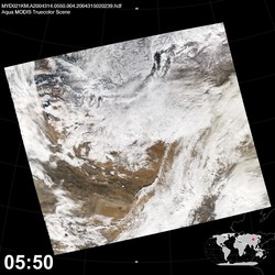 Level 1B Image at: 0550 UTC