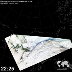 Level 1B Image at: 2225 UTC