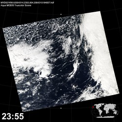 Level 1B Image at: 2355 UTC