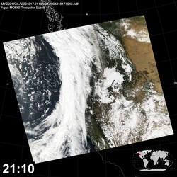 Level 1B Image at: 2110 UTC