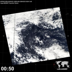 Level 1B Image at: 0050 UTC