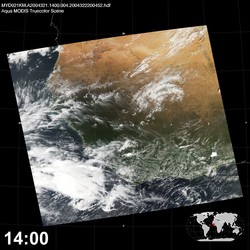 Level 1B Image at: 1400 UTC