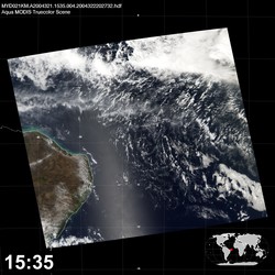 Level 1B Image at: 1535 UTC