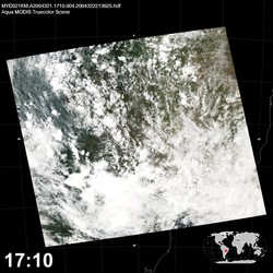 Level 1B Image at: 1710 UTC