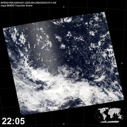 Level 1B Image at: 2205 UTC