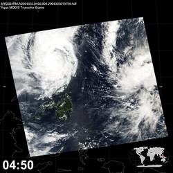 Level 1B Image at: 0450 UTC