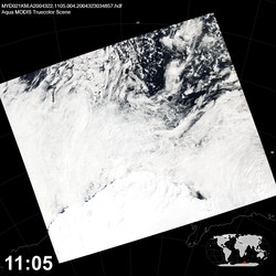 Level 1B Image at: 1105 UTC