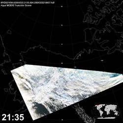 Level 1B Image at: 2135 UTC