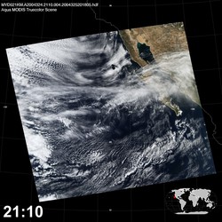 Level 1B Image at: 2110 UTC