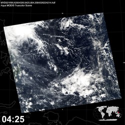 Level 1B Image at: 0425 UTC