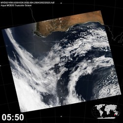 Level 1B Image at: 0550 UTC