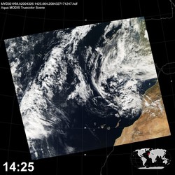 Level 1B Image at: 1425 UTC