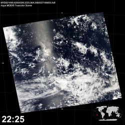 Level 1B Image at: 2225 UTC