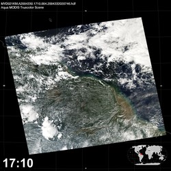 Level 1B Image at: 1710 UTC