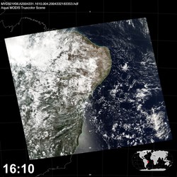 Level 1B Image at: 1610 UTC