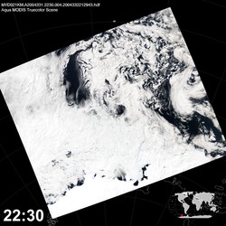 Level 1B Image at: 2230 UTC