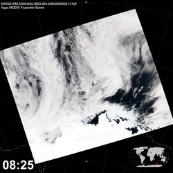 Level 1B Image at: 0825 UTC