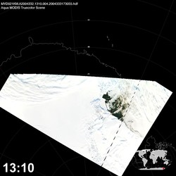 Level 1B Image at: 1310 UTC