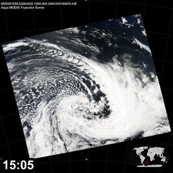 Level 1B Image at: 1505 UTC