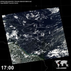 Level 1B Image at: 1700 UTC