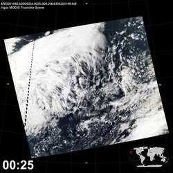 Level 1B Image at: 0025 UTC