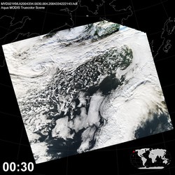 Level 1B Image at: 0030 UTC