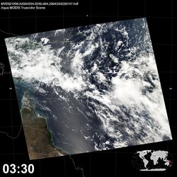 Level 1B Image at: 0330 UTC