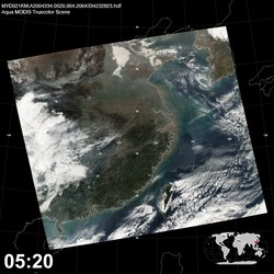 Level 1B Image at: 0520 UTC