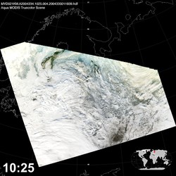 Level 1B Image at: 1025 UTC