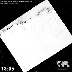 Level 1B Image at: 1305 UTC