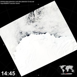 Level 1B Image at: 1445 UTC