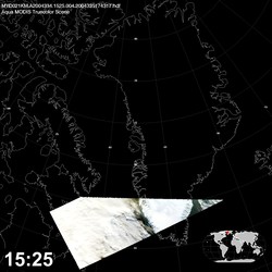 Level 1B Image at: 1525 UTC