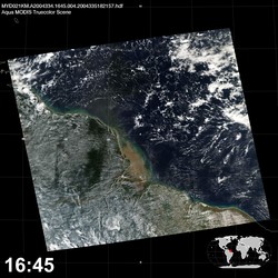 Level 1B Image at: 1645 UTC