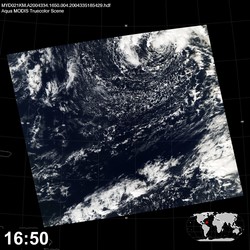 Level 1B Image at: 1650 UTC